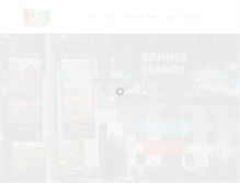 Tablet Screenshot of bannerstandz.com